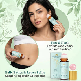 Peehss oil texture on skin demonstrating lightweight absorption benefit