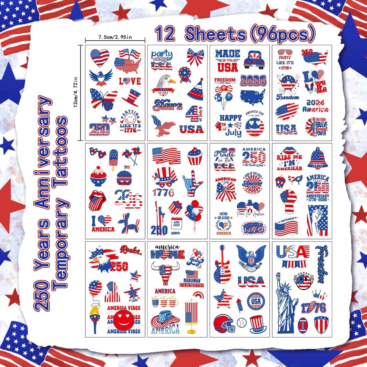Peiking close-up of bald eagle design highlighting vivid print quality