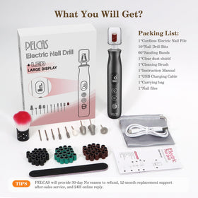PELCAS carrying pouch with USB cable and accessories for travel convenience