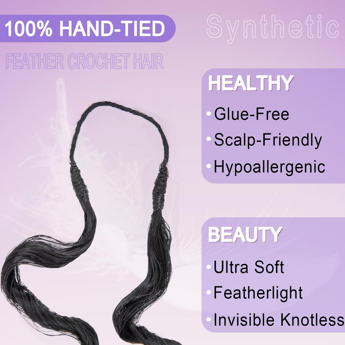 Peliri miracle knot detail closeup showing hand-tied knots and secure hold