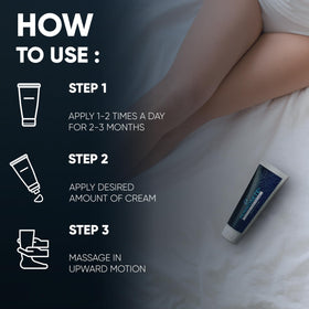 PENIKOSETE in bathroom lifestyle setting for daily leg care ritual