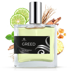 Perfa front bottle view showing sleek 50ML design and bold masculine look