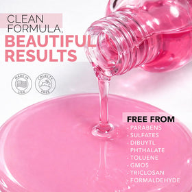 Perfect Formula on manicured fingernails lifestyle shot showing natural rosy shine benefit
