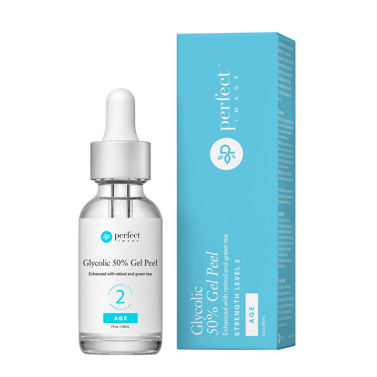 Perfect Image front packaging showing professional-strength peel and clear benefit