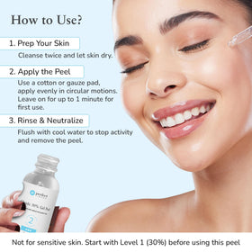 Perfect Image peel applied by clinician in a treatment room for professional results