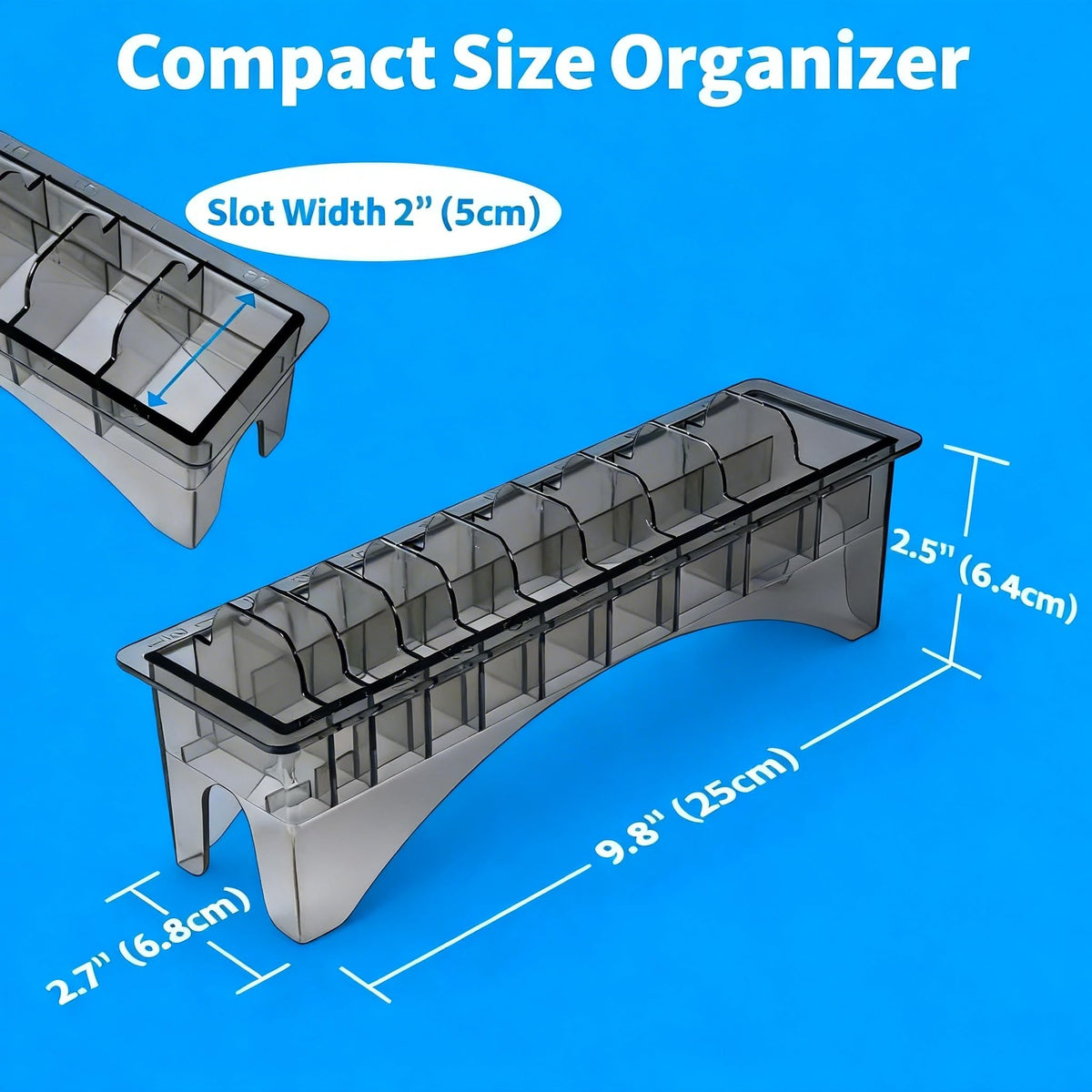 Perfitech holder loaded with clipper guards for fast selection and organized workflow