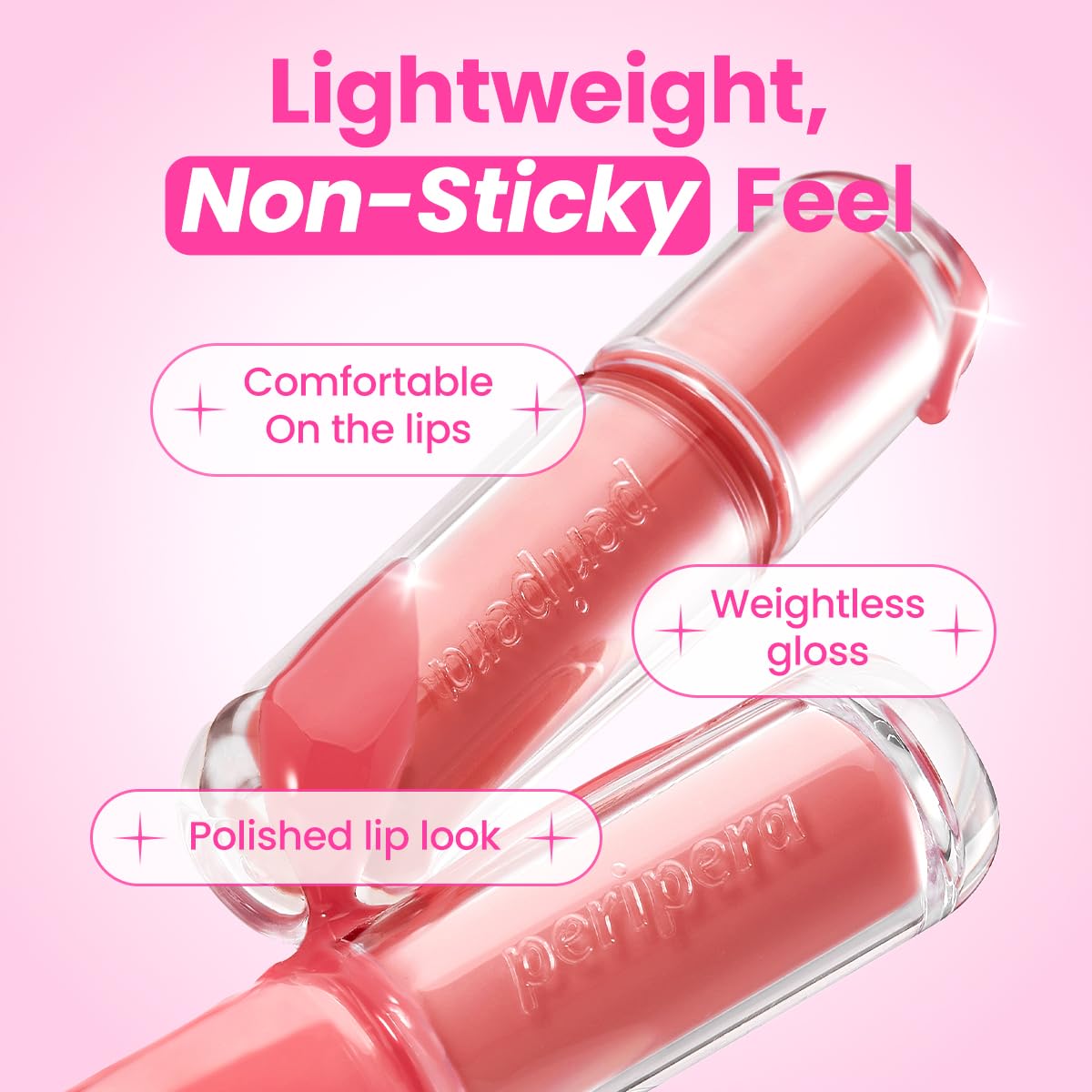 Peripera next to a pen for scale showing compact, travel-friendly size