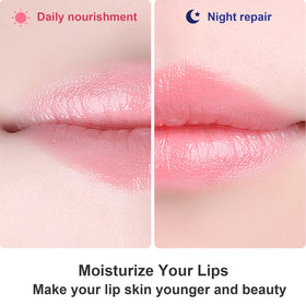 Permotary essence droplet on fingertip showing nourishing formula