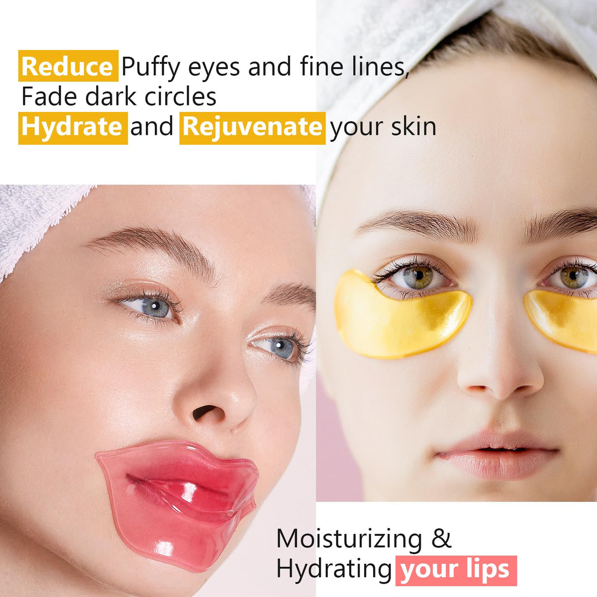 Permotary close-up of gold gel texture highlighting collagen-rich hydrogel and hydration