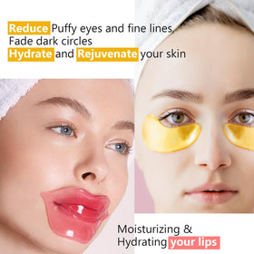 Permotary close-up of gold gel texture highlighting collagen-rich hydrogel and hydration