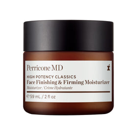 Perricone MD jar front view showing label and elegant packaging, conveys premium moisturizing benefits
