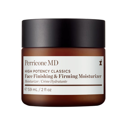 Perricone MD jar front view showing label and elegant packaging, conveys premium moisturizing benefits