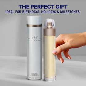 Perry Ellis 360° lifestyle: woman wearing fragrance for confident day look
