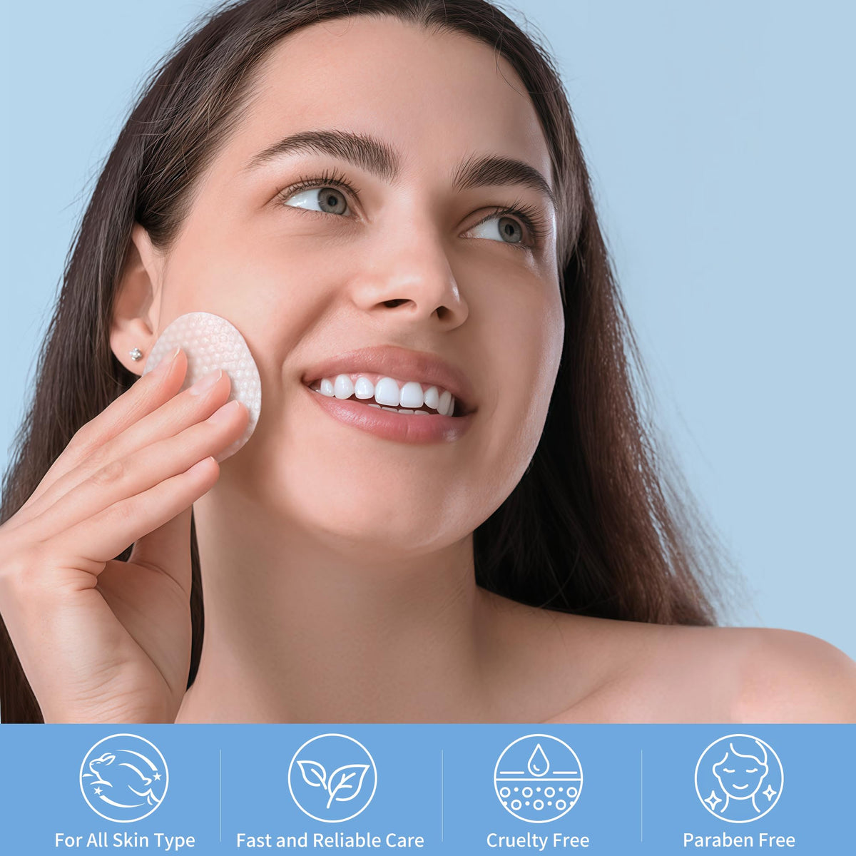 Persbeay ingredient visual featuring glycolic acid and Centella to show ingredient benefits