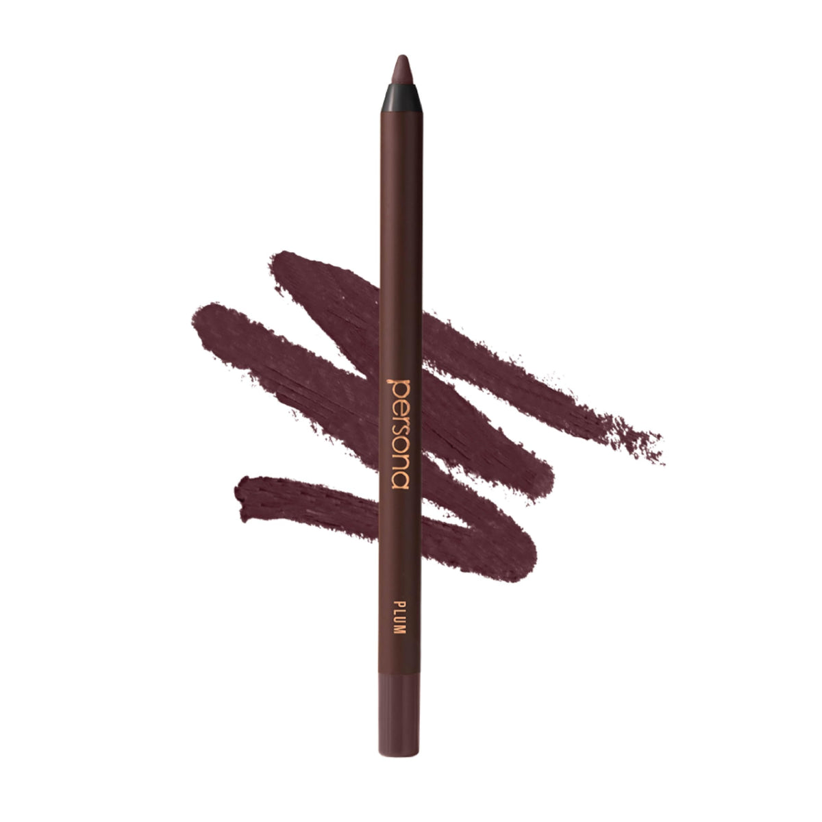 PERSONA plum pencil front packaging showing color and label, confidence in wear