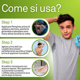 Person applying PerspireX Comfort underarm showing quick application and confidence benefit