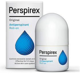 PERSPIREX roll-on front packaging showing label and compact size for reliable protection