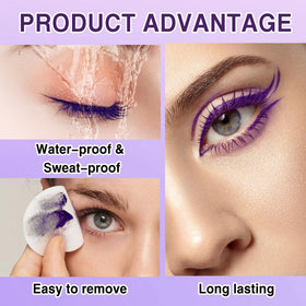 PERVALA open set showing mascara and liner, convenient and ready for use
