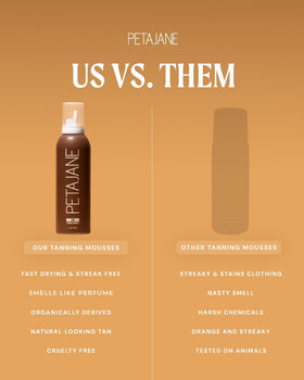 Peta Jane 7oz bottle held in hand for size and portability reference