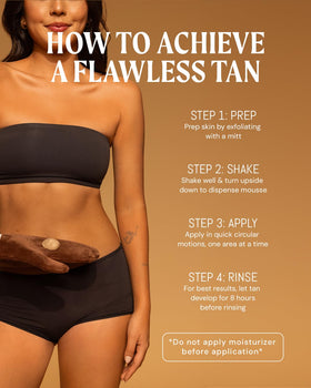 Peta Jane mousse texture on skin demonstrating smooth, blendable formula