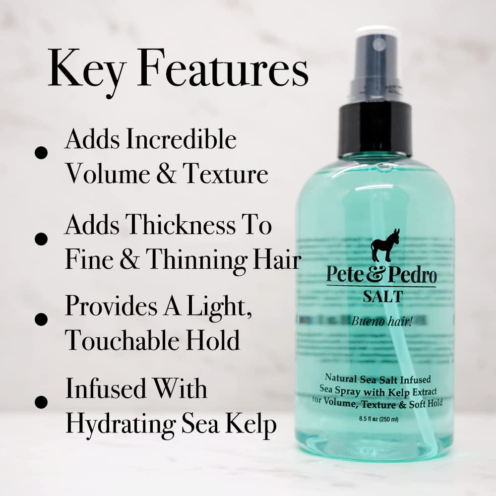 Pete & Pedro back label ingredients view showing clear formulation benefits