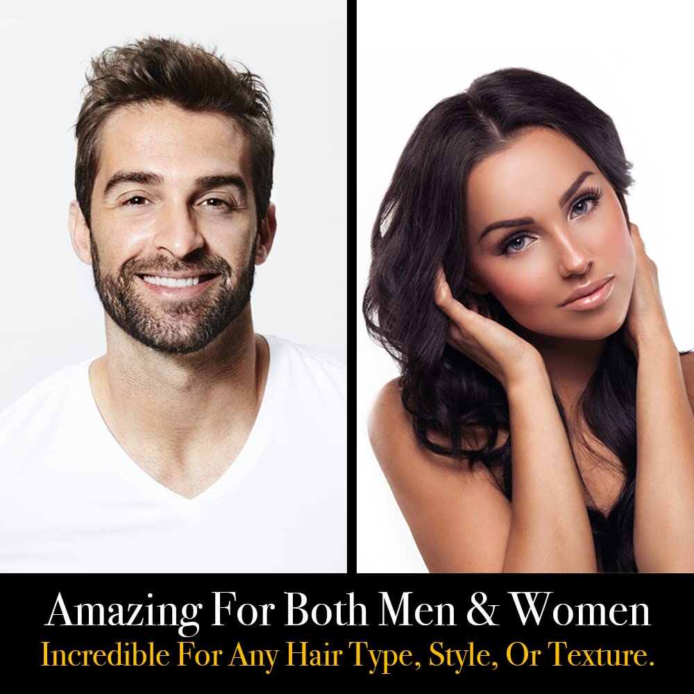 Pete & Pedro applied during blow dry boosting root lift and body