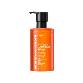 Peter Thomas Roth front packaging showing cleanser tube and branding benefit clean feel
