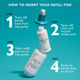 Peter Thomas Roth applying serum to jawline for smoother-looking expression lines