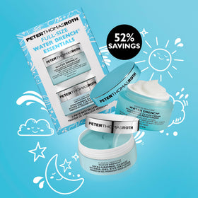 Peter Thomas Roth cream texture close-up showing lightweight hydration