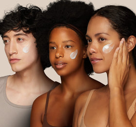Peter Thomas Roth close-up of fluffy cream texture illustrating lightweight hydration