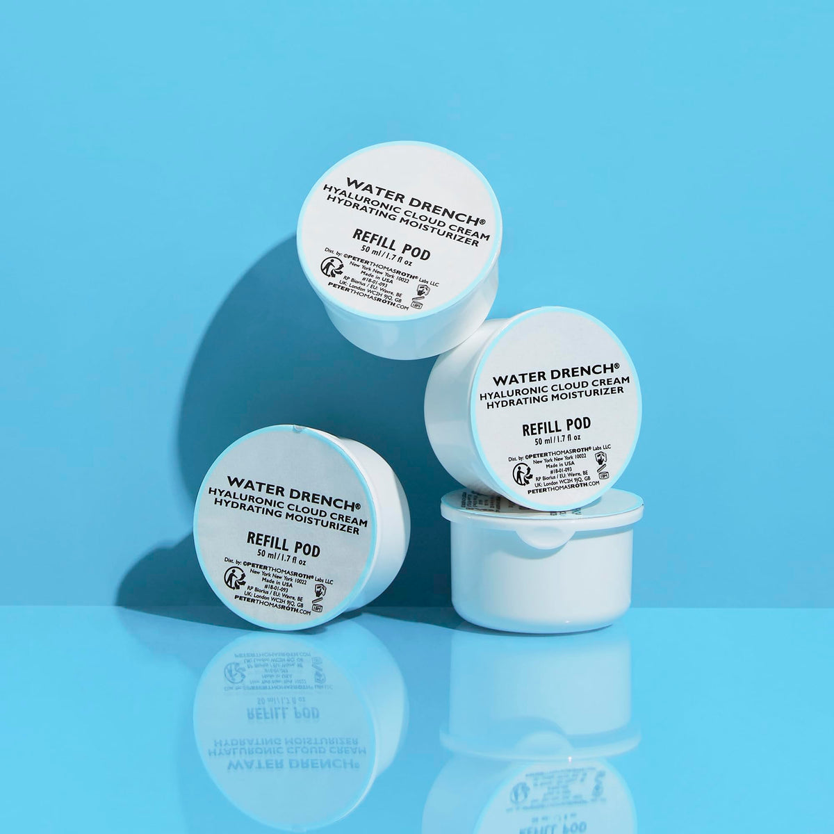Peter Thomas Roth moisturizer on bathroom counter conveying daily skincare routine benefit