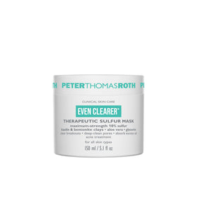 Peter Thomas Roth front packaging highlighting 10% sulfur for powerful oil control