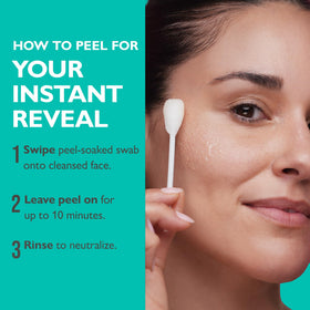 Peter Thomas Roth swab held in hand demonstrating mess-free single-use convenience