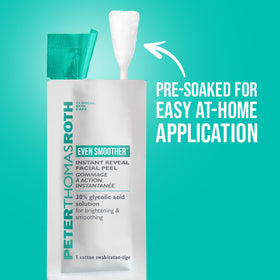 Peter Thomas Roth liquid drop texture showing lightweight glycolic solution hydration