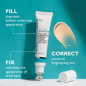 Peter Thomas Roth cream texture close-up highlighting plumping benefit
