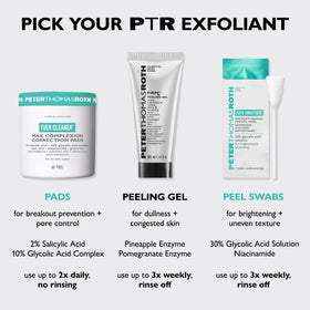 Peter Thomas Roth on bathroom shelf in lifestyle setting for routine inspiration