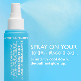 Peter Thomas Roth close-up of fine mist texture for lightweight hydration