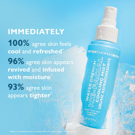 Peter Thomas Roth ingredient label highlighting hyaluronic acid and caffeine benefits