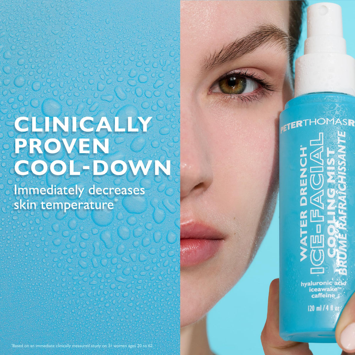 Peter Thomas Roth next to a common item showing travel-friendly size and convenience