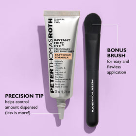 Peter Thomas Roth before and after under-eye visual improvement