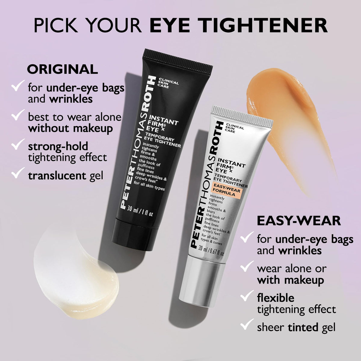 Peter Thomas Roth label close-up showing key ingredients and benefits