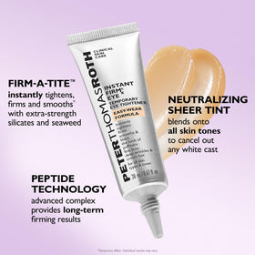 Peter Thomas Roth lifestyle image of daytime wear with makeup
