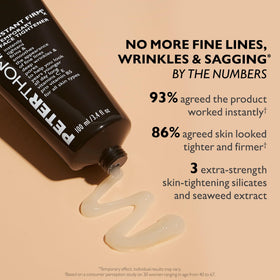 Peter Thomas Roth texture close-up showing silky serum for smooth finish