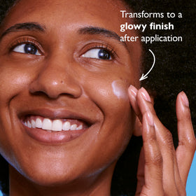 Peter Thomas Roth jar open revealing the creamy luminous formula