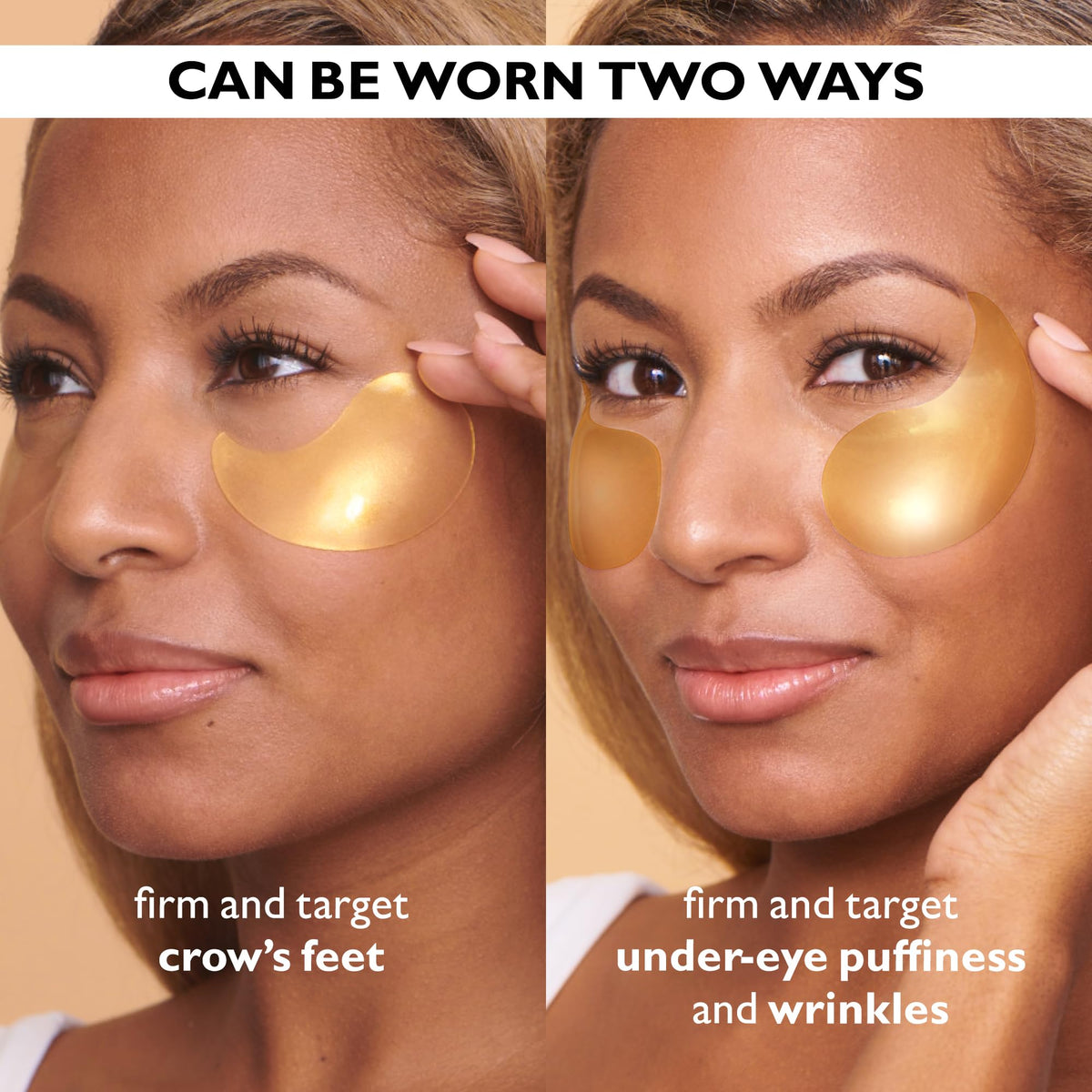Peter Thomas Roth removed patch with serum on skin indicating lasting moisture and absorption