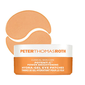 peter thomas roth front packaging showing brightening eye patches and branding benefits