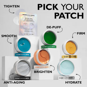 peter thomas roth open container with patches visible to show product contents benefit