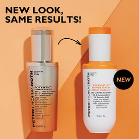 Peter Thomas Roth serum being absorbed into skin showing fast absorption benefit
