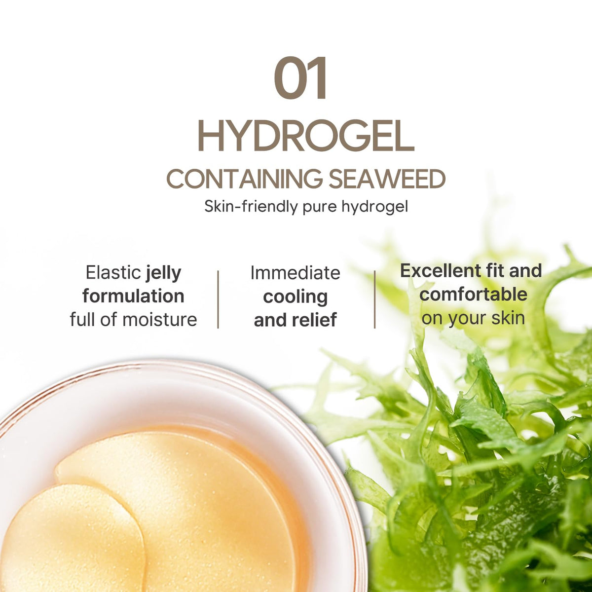 Petitfee ingredients pipette with snail filtrate and gold flakes for firming benefits