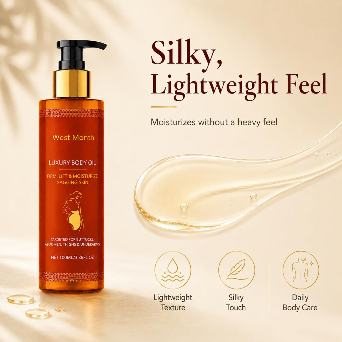 pewatul application after shower showing quick post-shower hydration benefit